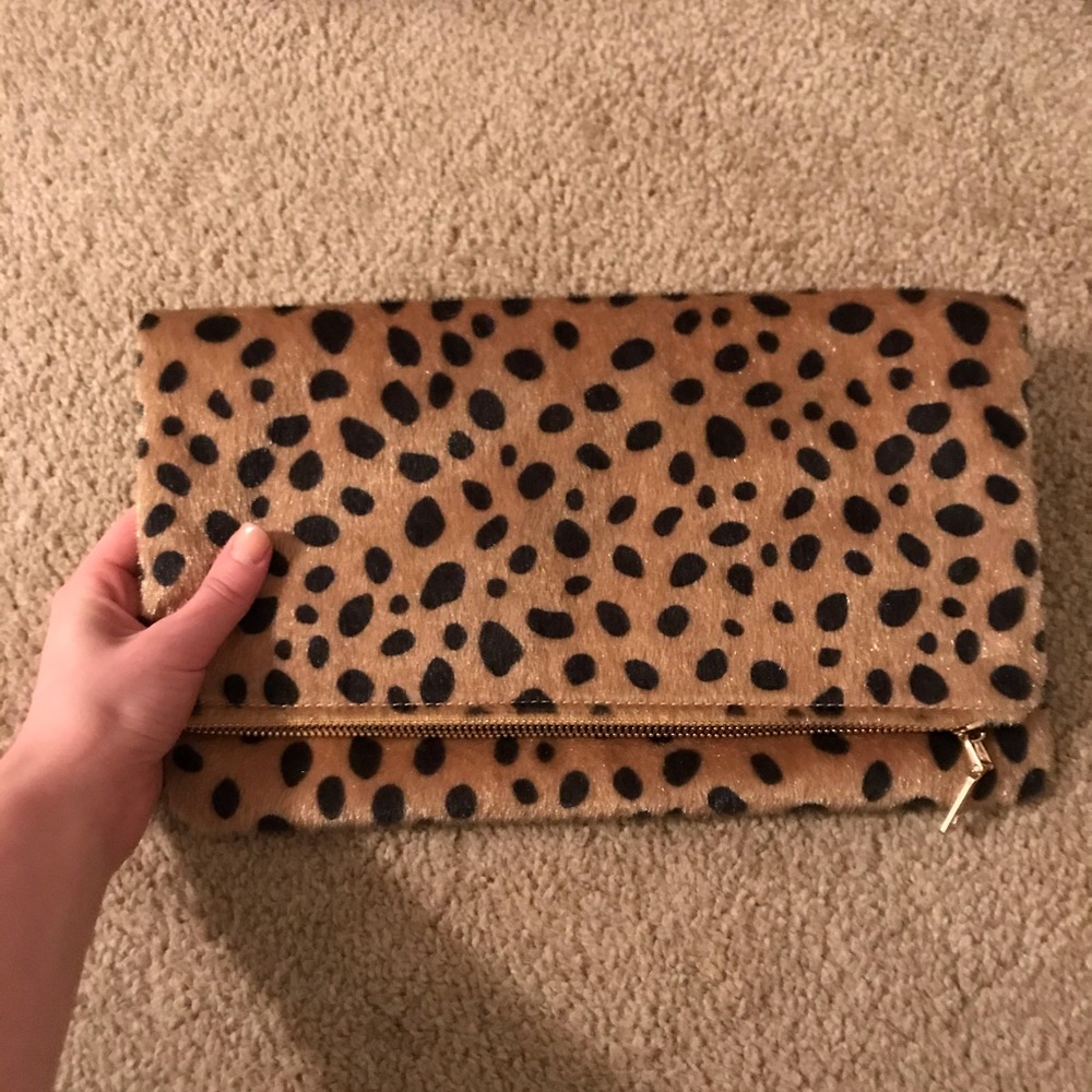 Leopard Clutch